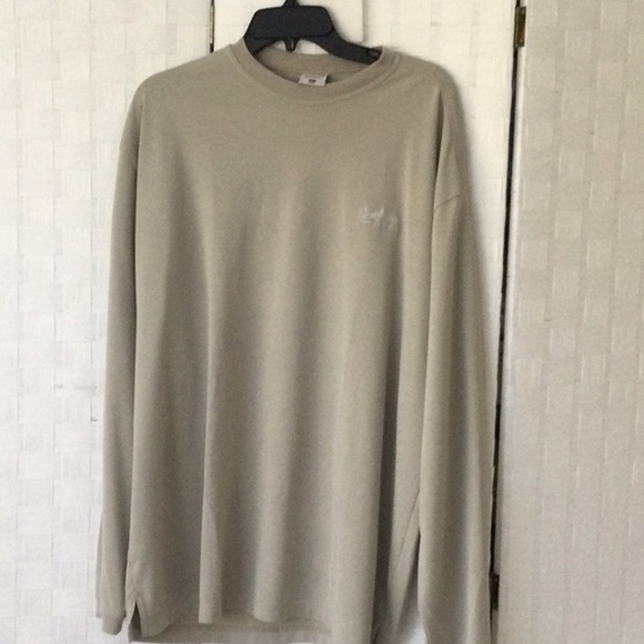 Columbia Men's Pullover Sz XL Color Tan long sleeve  #375 - Picture 1 of 8